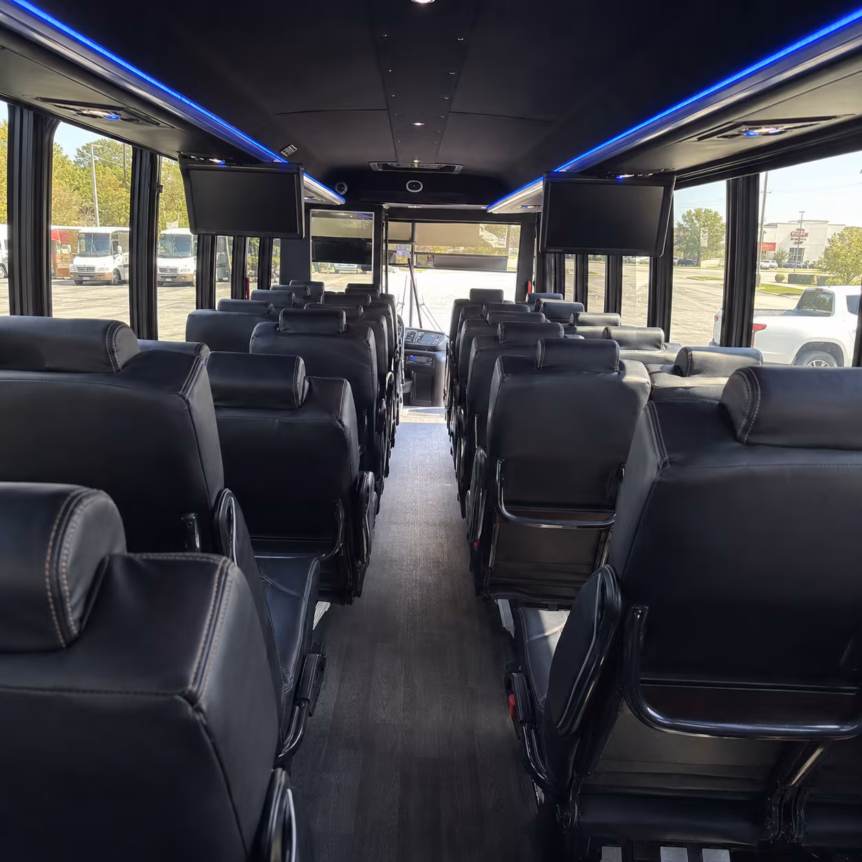 can i book a one way a round trip or a multi day package for a bus rental in north richland hills