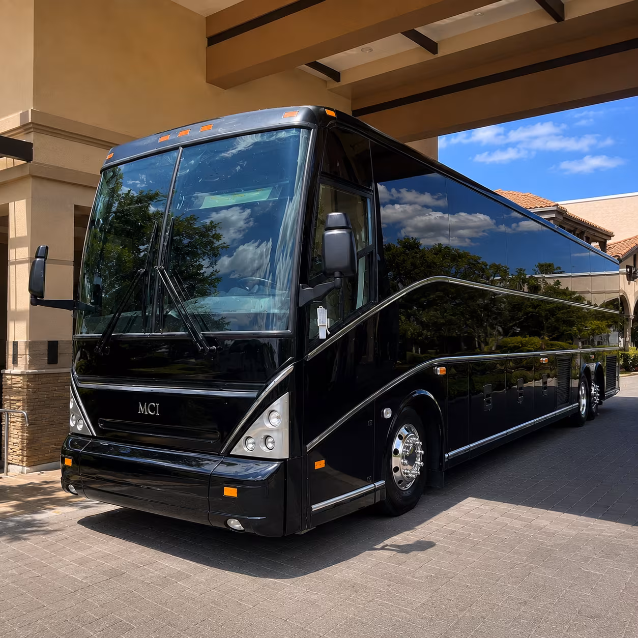 employee transportation buses for multi site companies across tarrant county