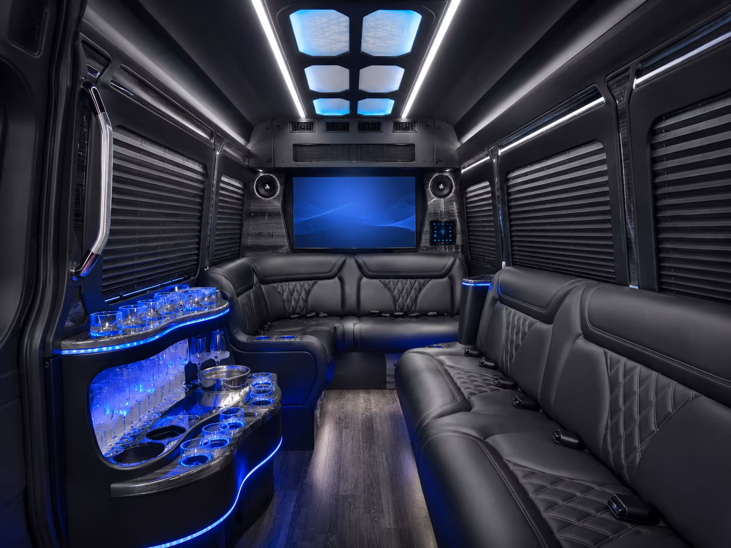 north richland hills 50 passenger party bus