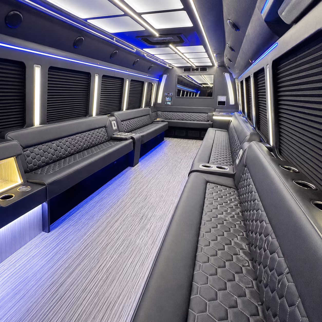 north richland hills party bus rentals inside
