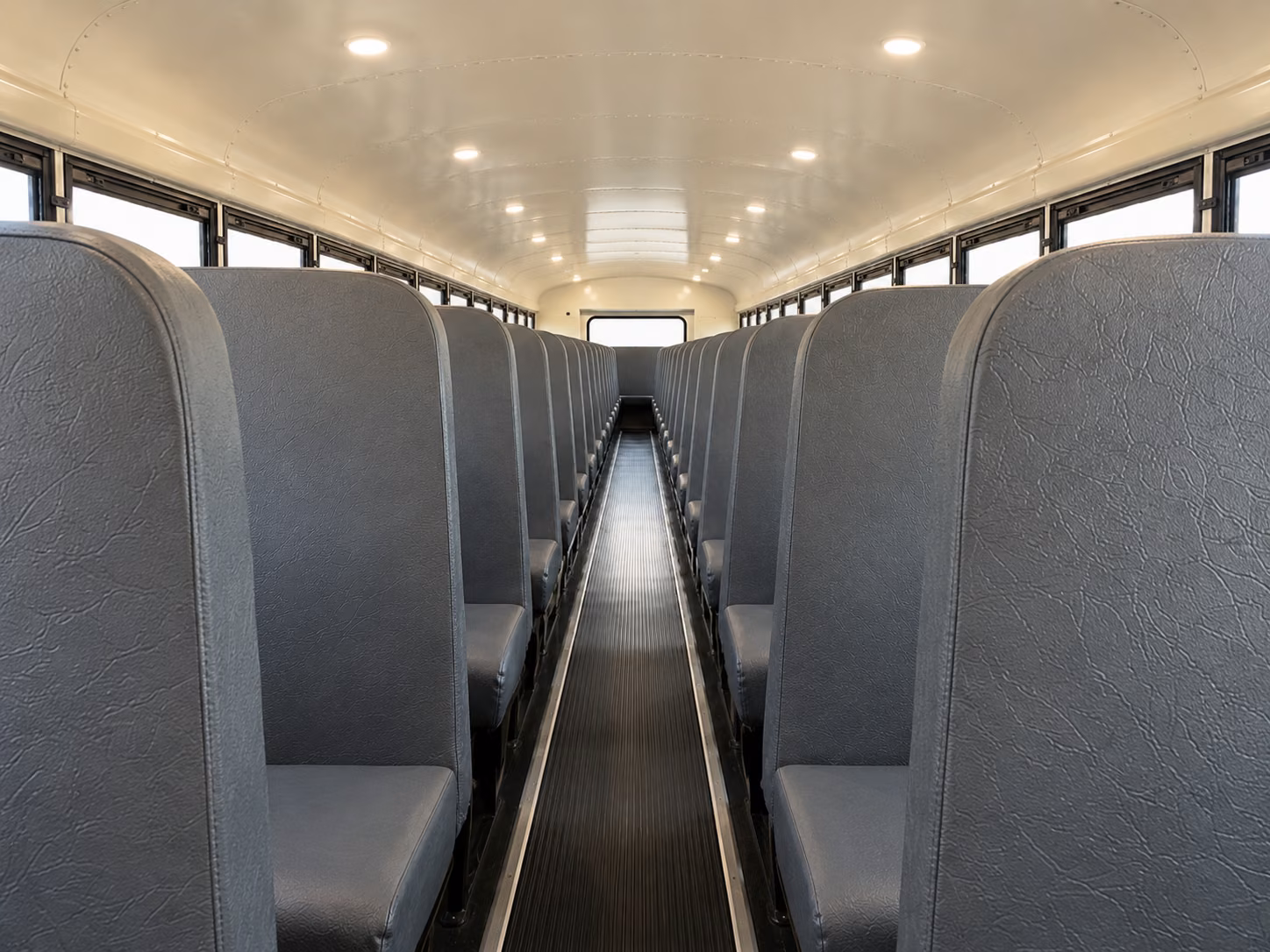 north richland hills school bus interior